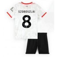 Liverpool Dominik Szoboszlai #8 Tredjedraktsett Barn 2024-25 Kortermet (+ Korte bukser)